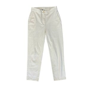 Eileen Fisher Organic Cotton Blend Slouchy Ankle Pants in Bone Size PP - 2P